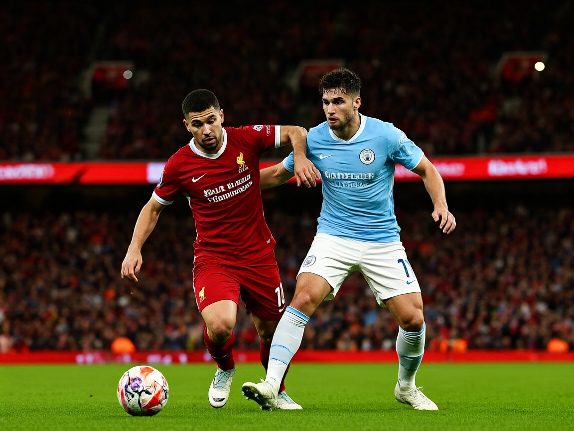 6686体育英超赛事战报，利物浦vs曼城精彩瞬间